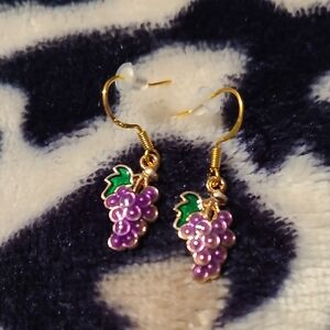 Grape Cluster Earrings